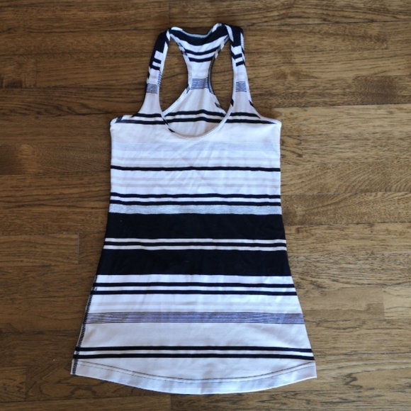 lululemon athletica Tops - Lululemon Striped Cool Racerback 2